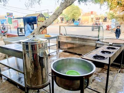 Stainless Steel Commercial Kitchen Equipment for Sale