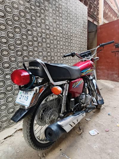 karachi number cg 125