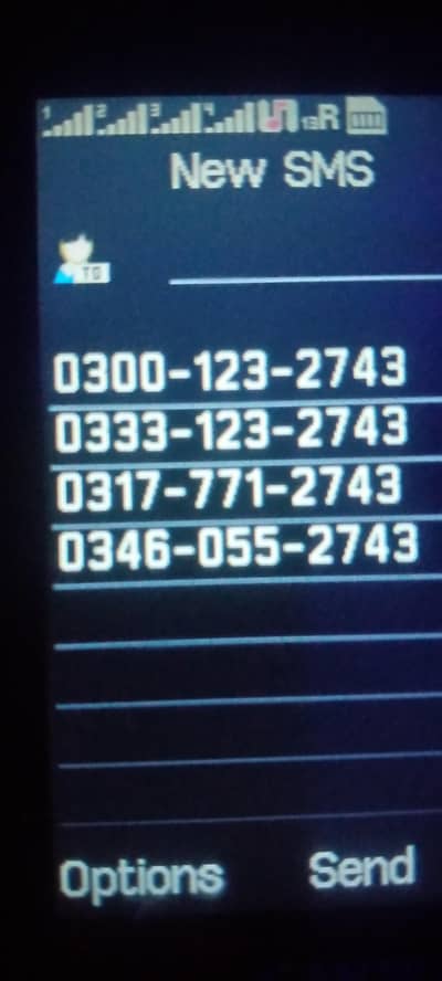 Golden Number Jazz Ufone Zong & Telenor