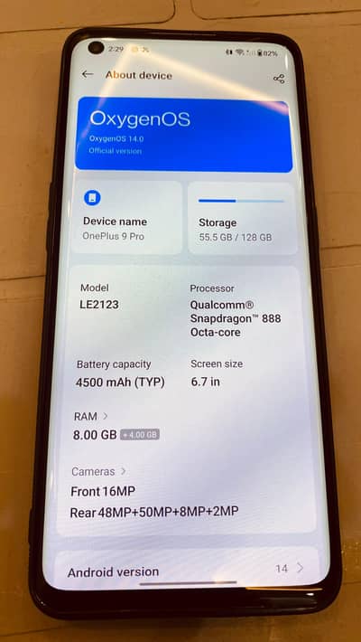 One Plus 9 Pro