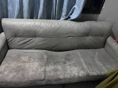 2 Five-Seater Sofa Sets for Sale – Cushion Foam Needs Replacement