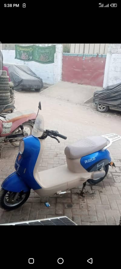 fariy e elected scooty easy to chartered chargeable easy to very good
