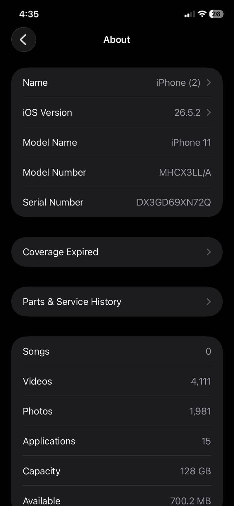 Apple iPhone 11 0
