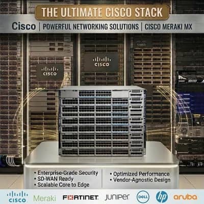 Fortinet Firewall 40F & Cisco Products