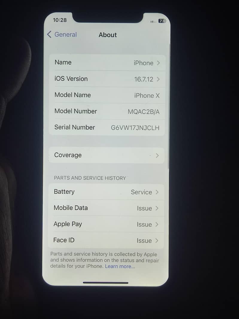 Apple iPhone X 5