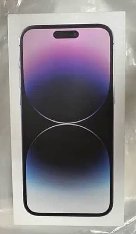 14 Pro max with box 0