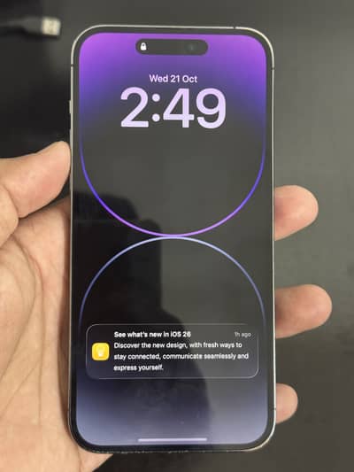 iPhone 14 Pro Max  128 GB   Water pack original condition
