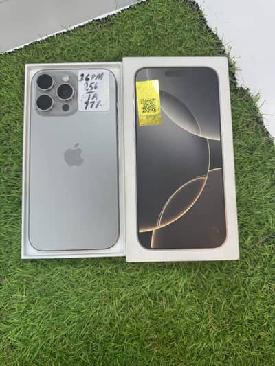 Apple iPhone 16 Pro Max PTA Approved Natural 97% With Complete Box