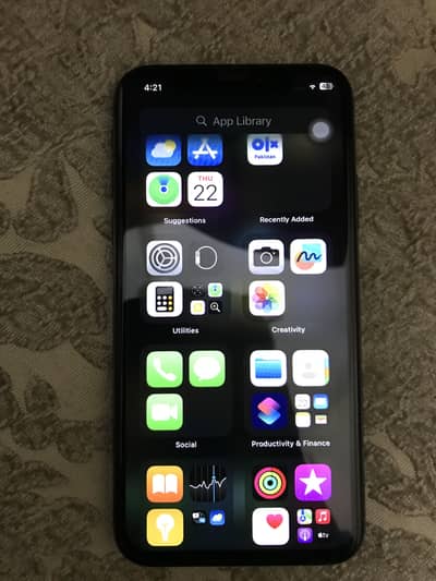 I phone x 64 Gb factory unlock contact 03044976699