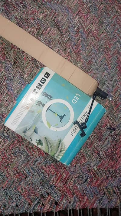 RING LIGHT 12'' WITH MOBILE STAND OR TRIPOD