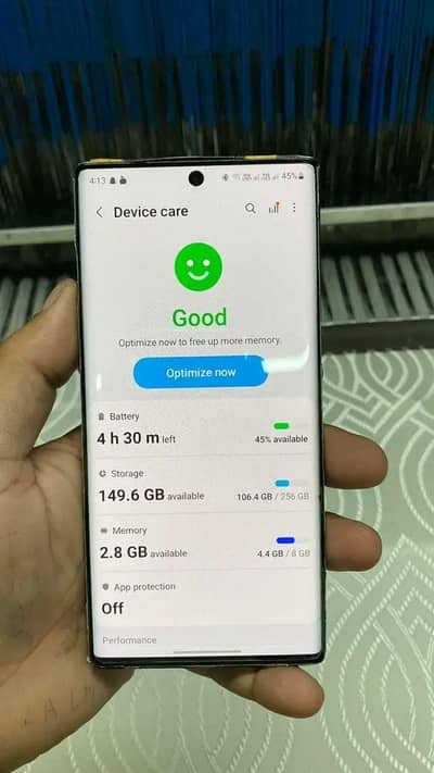 Samsung note 10 8gb 256gb