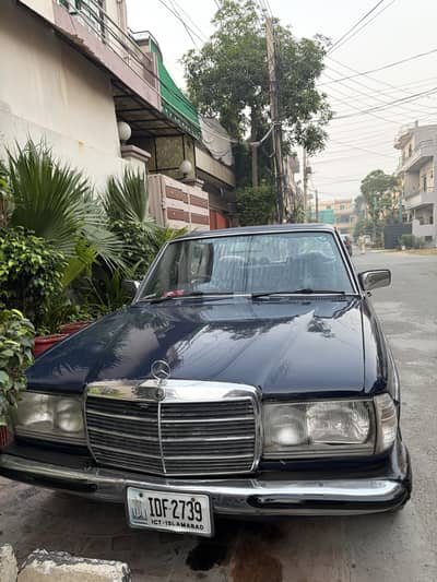 Mercedes E Class 1977 w123 240d emission test passed