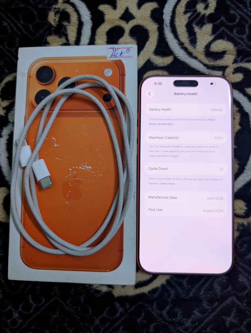 Apple iPhone 17 Pro Max |256GB |JV |22CC 1