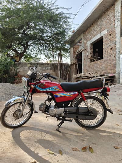 Honda CD-70 2019 (red) for sale