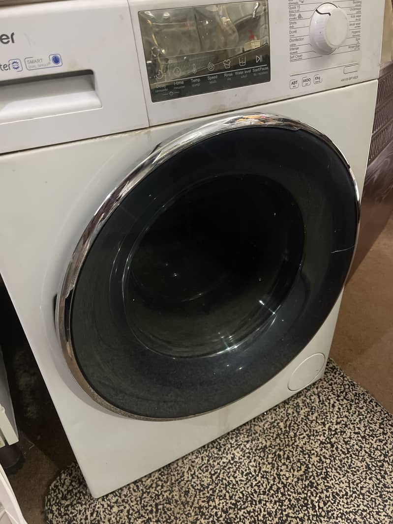 Haier front load Fully automatic washing machine 1