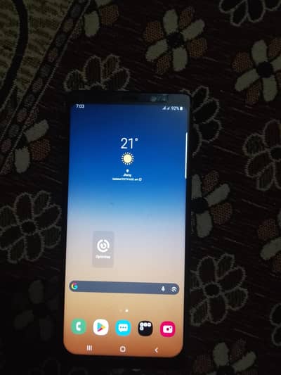 Samsung Mobile Note 8 panel