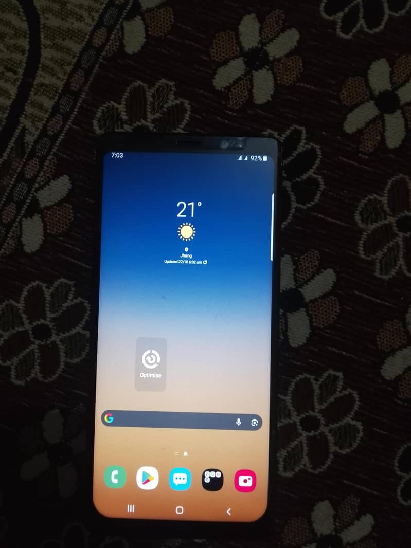 Samsung Mobile Note 8 panel 0