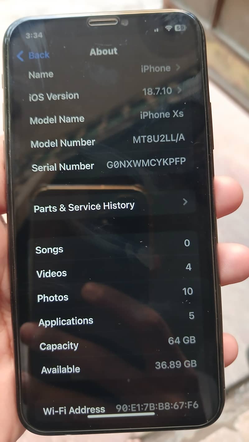 Apple iPhone XS 3