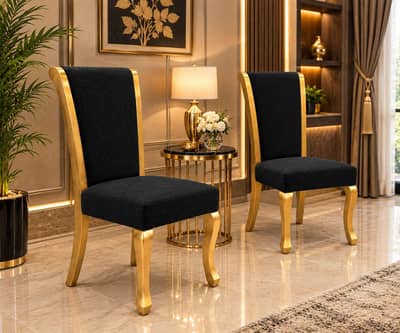Black Gold 2 chairs
