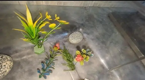 Pump+Filter+Goldfish+Decorations+Plastic Tank — photo 5