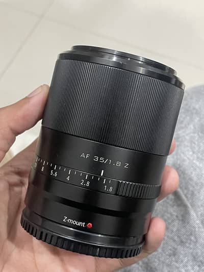 Viltrox 35mm Z mount complete box