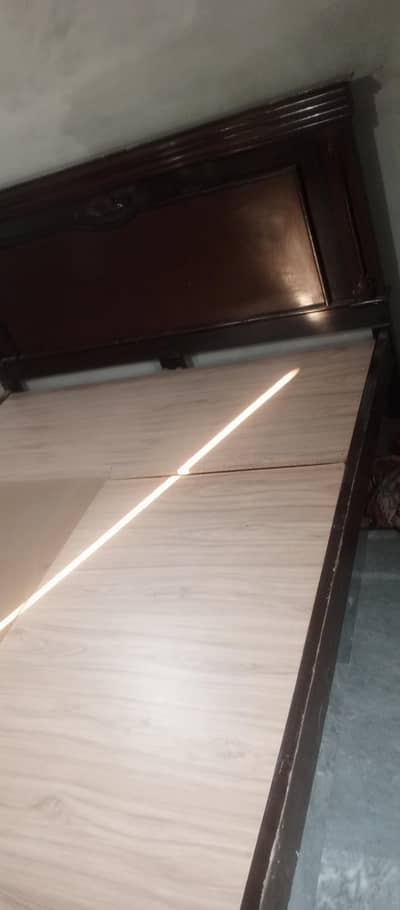 king size bed overall good condition for sale.