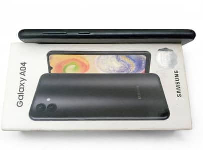 Samsung A04 with box