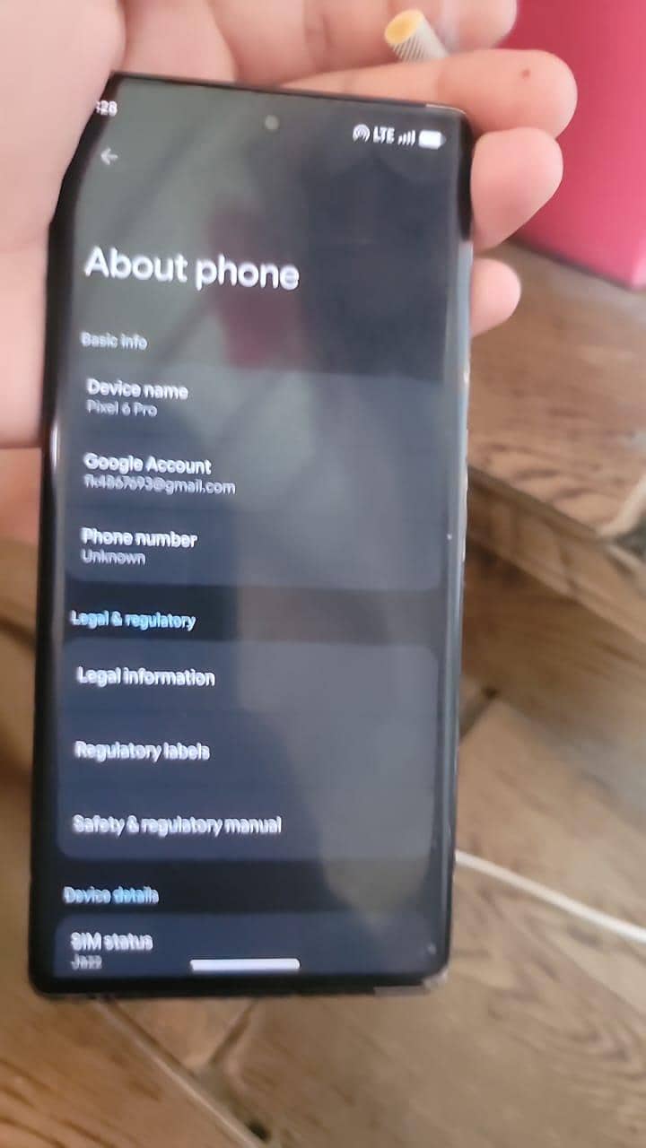 Google Pixel 6 Pro 6