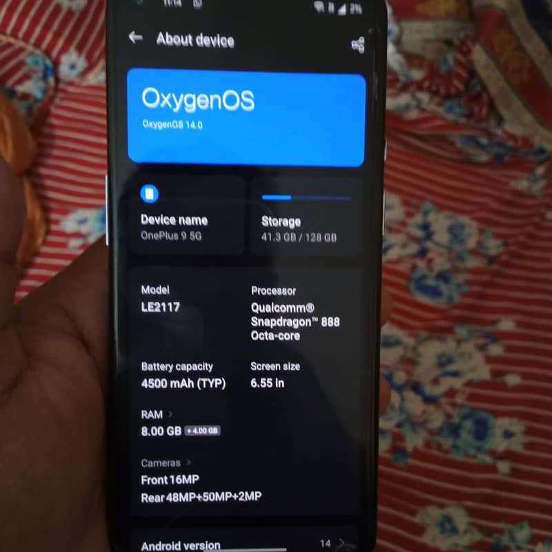 One Plus 9 7