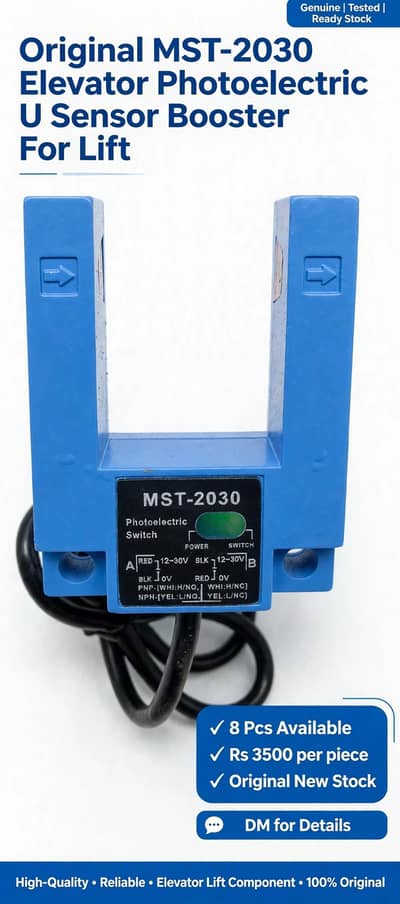 Original MST-2030 Elevator Photoelectric U Sensor Booster For Lift