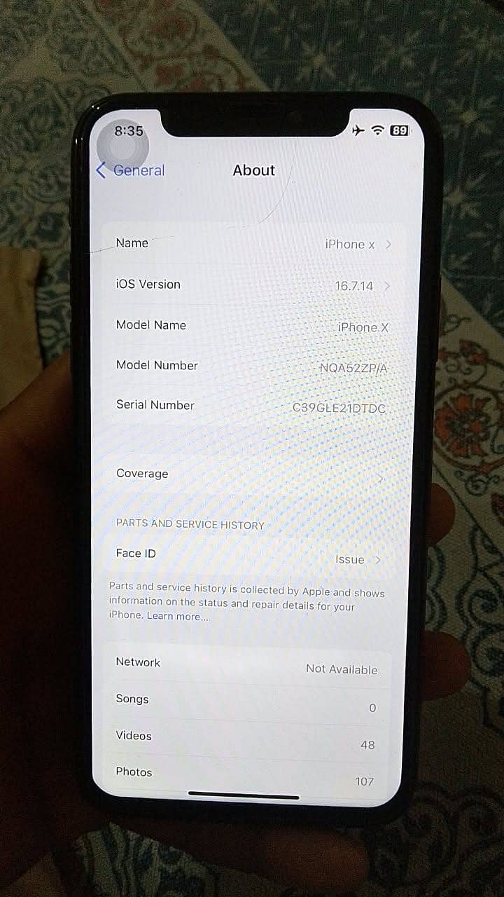 Apple iPhone X 5