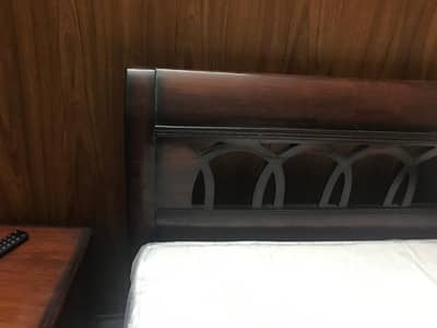 Pure Wooden Bed Set