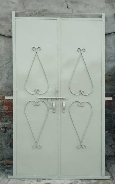 strong iron 3 Doors WITH  Chukaat (3.50  x 7 Feet)