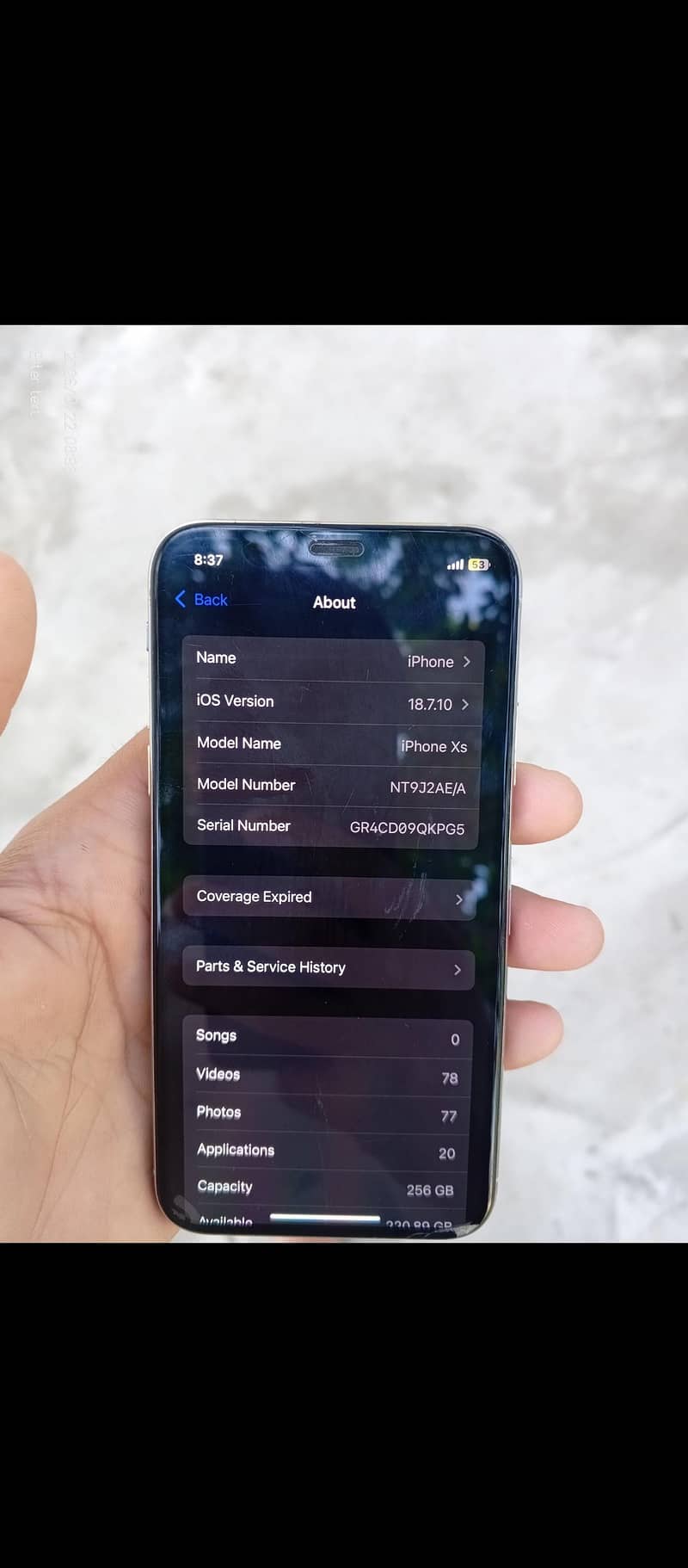 Apple iPhone XS 6