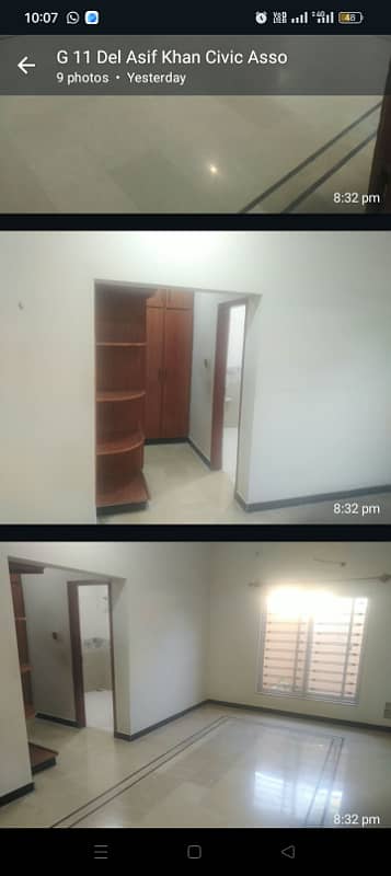 20marla 3beds DD TV lounge kitchen attached baths neat clean open basement for rent in G 13 3 islamabad