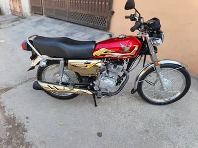 Honda CG125 special edition islamabad number