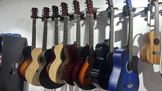 38 inches high quality guitar available with bag