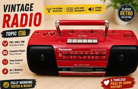 Panasonic RX-FS410 Stereo Radio
