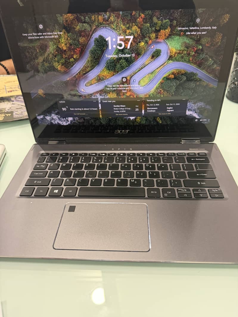 Spin 5 touch screen 1