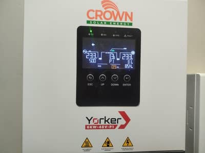 crown 6.7 KW 10 plates almost new