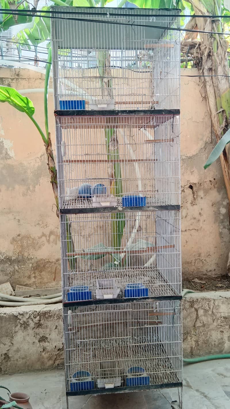 4 portion galvanized cage 0