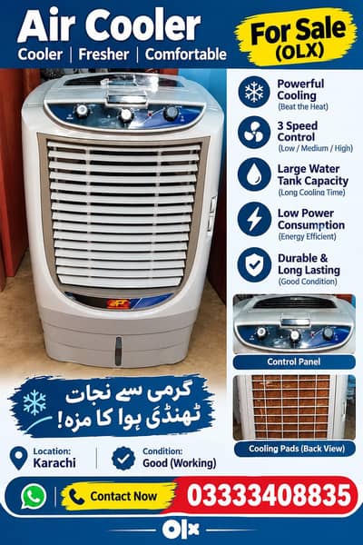 Air Cooler for Sale in Karachi
