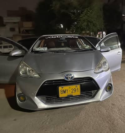 Toyota Aqua 2015 Reg 2018 better then city swift vitz