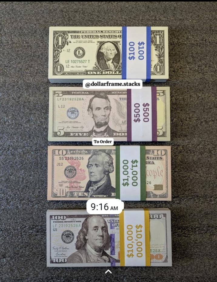 Dollar for wadding available 1