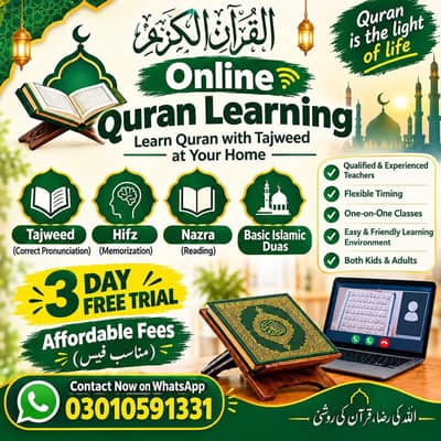 online Quran learning in All world