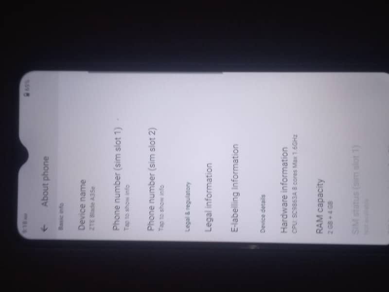 Zte Blade A35 e 0