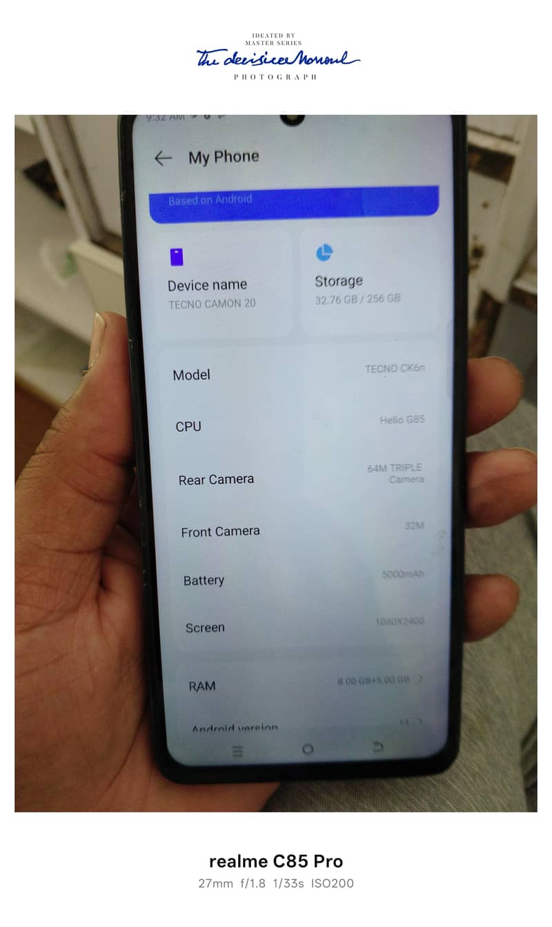 Tecno CAMON 20 4