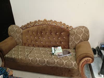 New 5 seater sofa with 3 tables