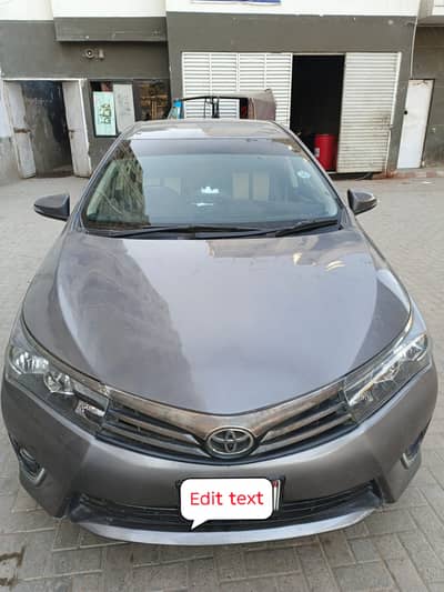 Toyota Corolla XLI 2015