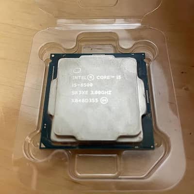 Intel Core i5-8500 Processor | 6 Cores | 8th Gen with CPU cooler
